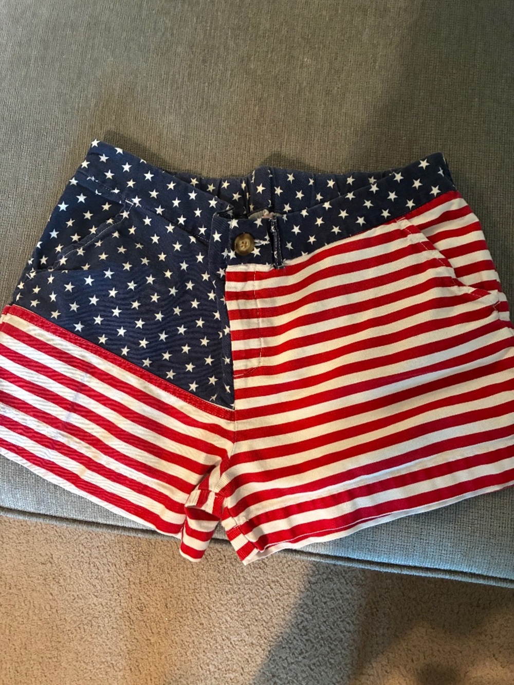 Miss America Chubbies Shorts Size 12